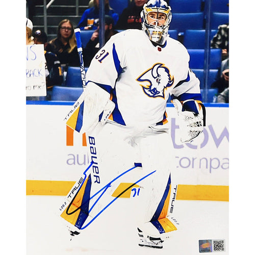 Eric Comrie Skating in White Signed 8x10 Photo Signed Photos TSE Buffalo