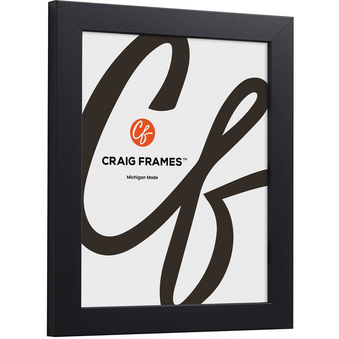 Essentials 1", Modern Black Picture Frame - 4 Piece Set