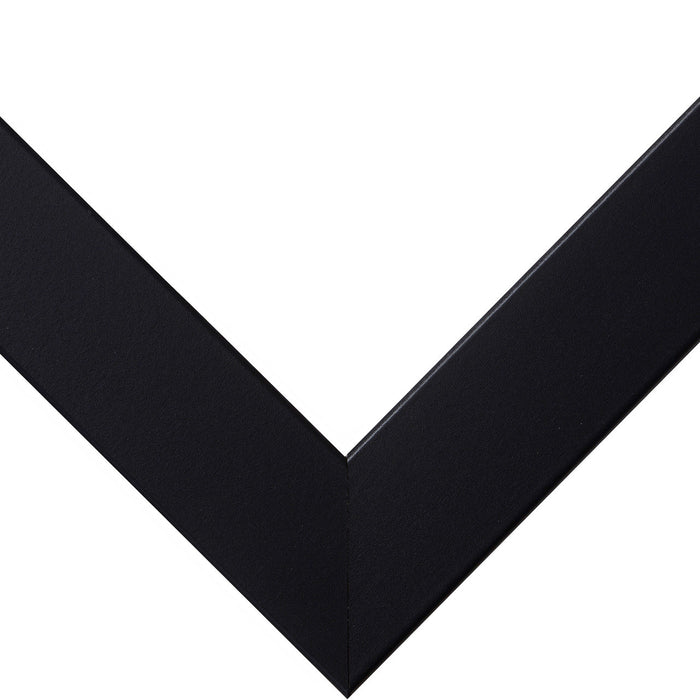 Essentials 1", Modern Black Picture Frame - 4 Piece Set