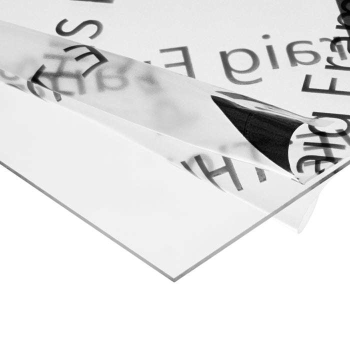 Framing Plexiglass -  Clear Plexiglass Panels