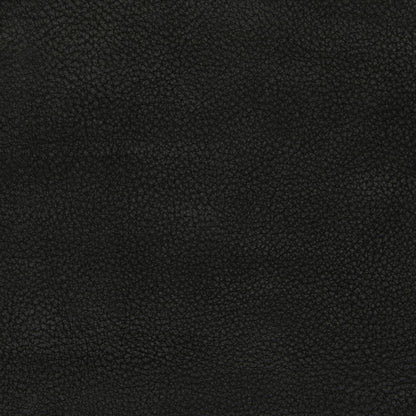 freifrau | nana armchair | cayenne ebony (black) leather + steel bronze glaze frame
