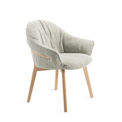 freifrau | marie armchair | maple 202 + wooden frame