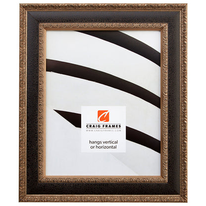 Galerie 1.75", Antique Black & Silver Picture Frame