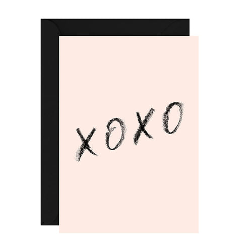 galina dixon | greeting card | xoxo