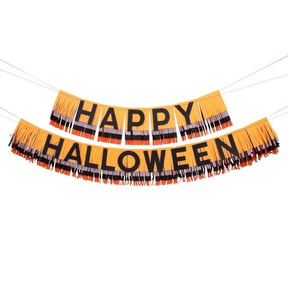 Halloween Fringe Garland