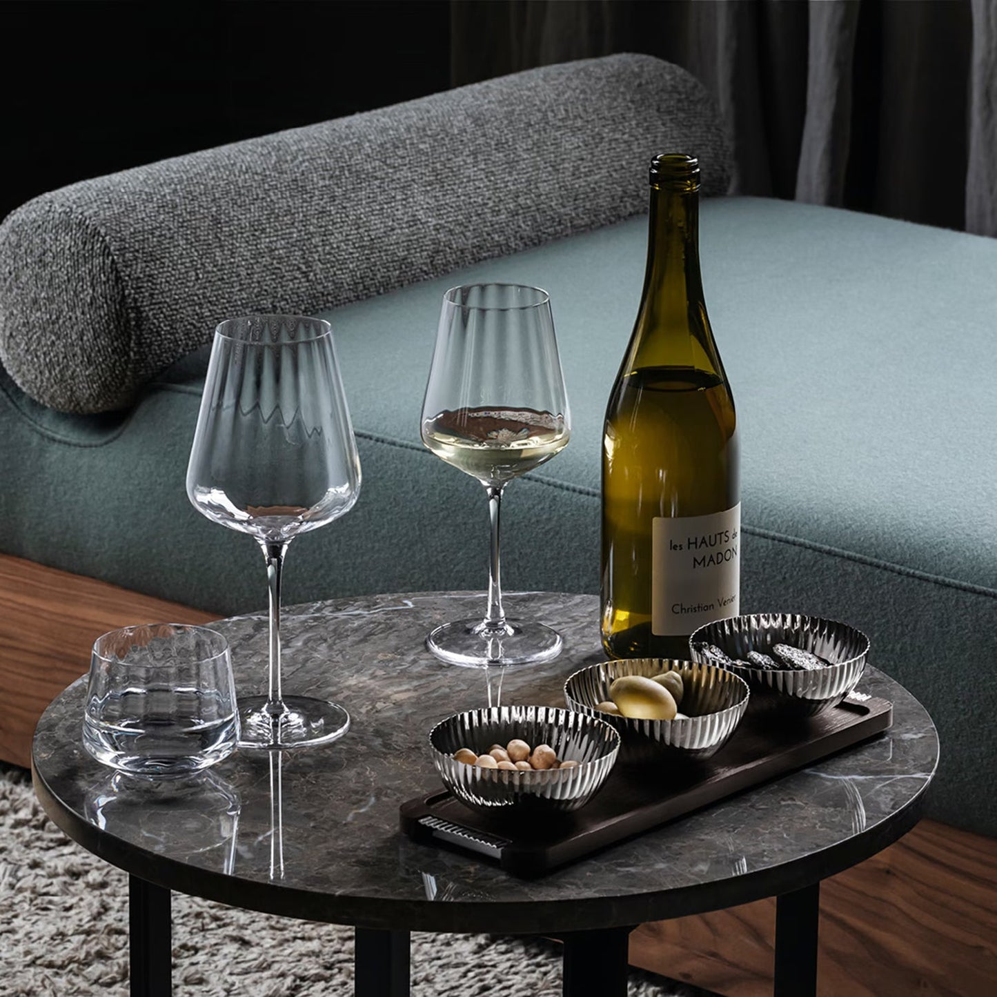 georg jensen | bernadotte white wine glass | set of 6