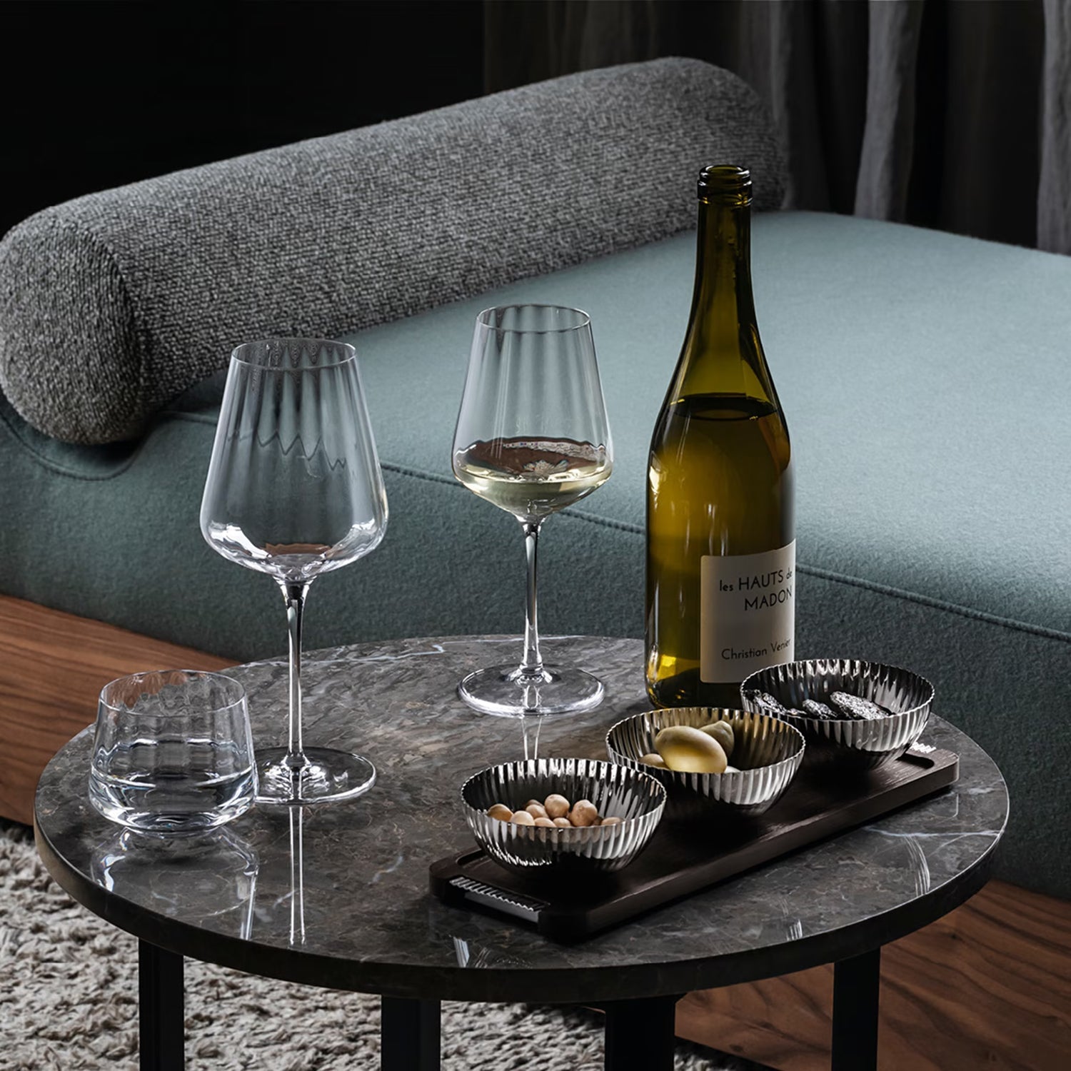 georg jensen | bernadotte white wine glass | set of 6