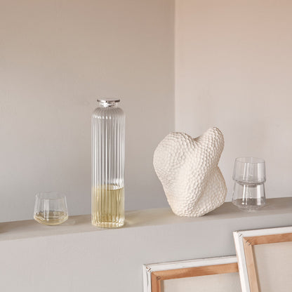 georg jensen | bernadotte carafe with lid + low tumbler |  2pcs bundle