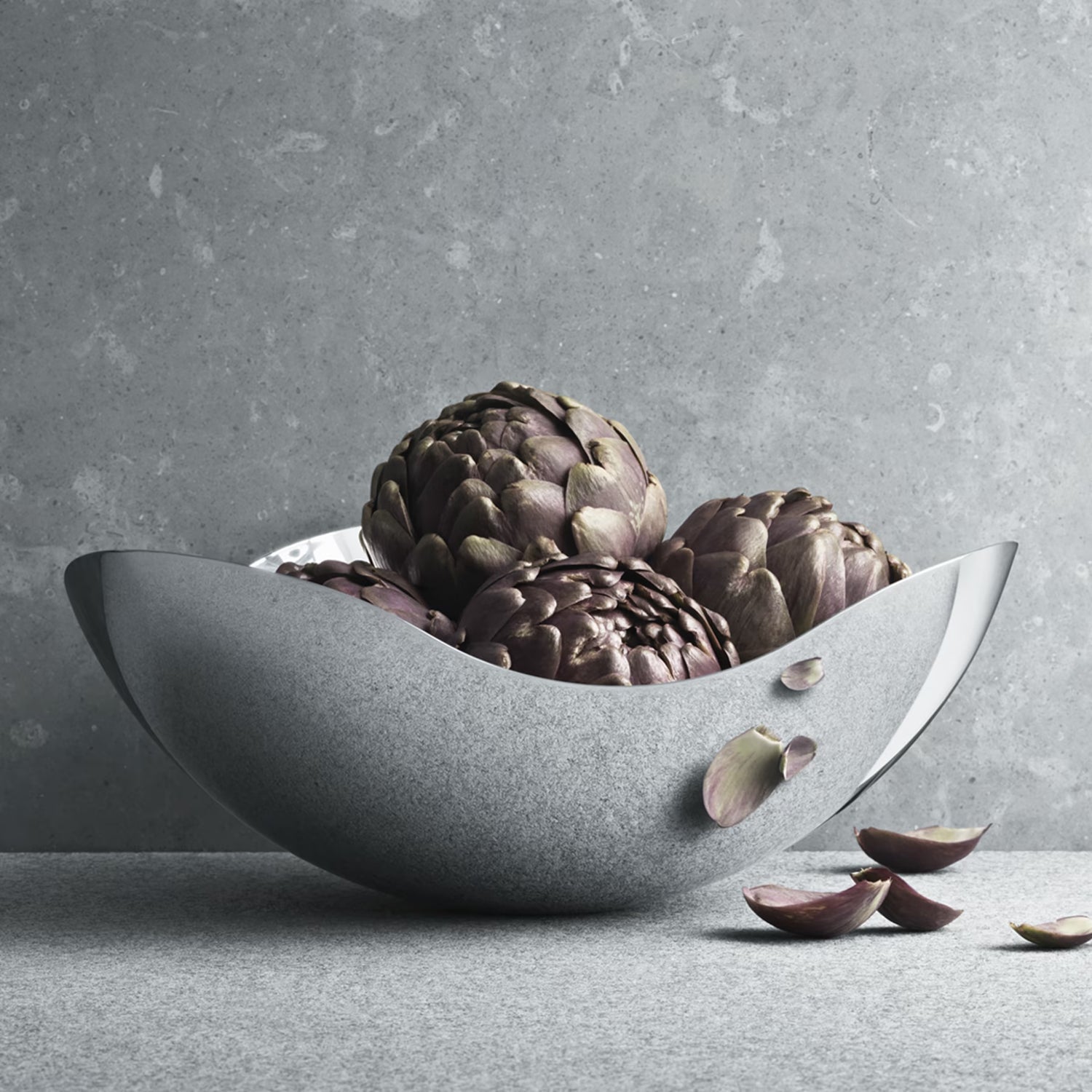 georg jensen | bloom mirror bowl | large