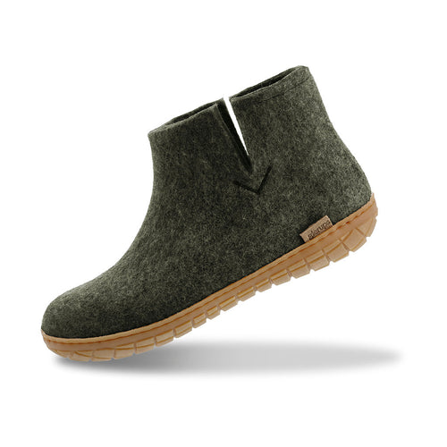 Boot with Natural Rubber Sole