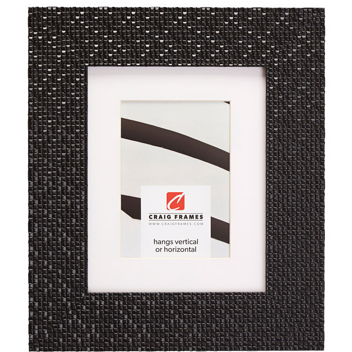 Glimmer 2.375", Matted Black Picture Frame