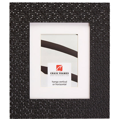 Glimmer 2.375", Matted Black Picture Frame