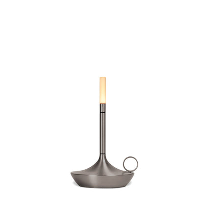 graypants | wick portable table lamp | graphite 16.5cm