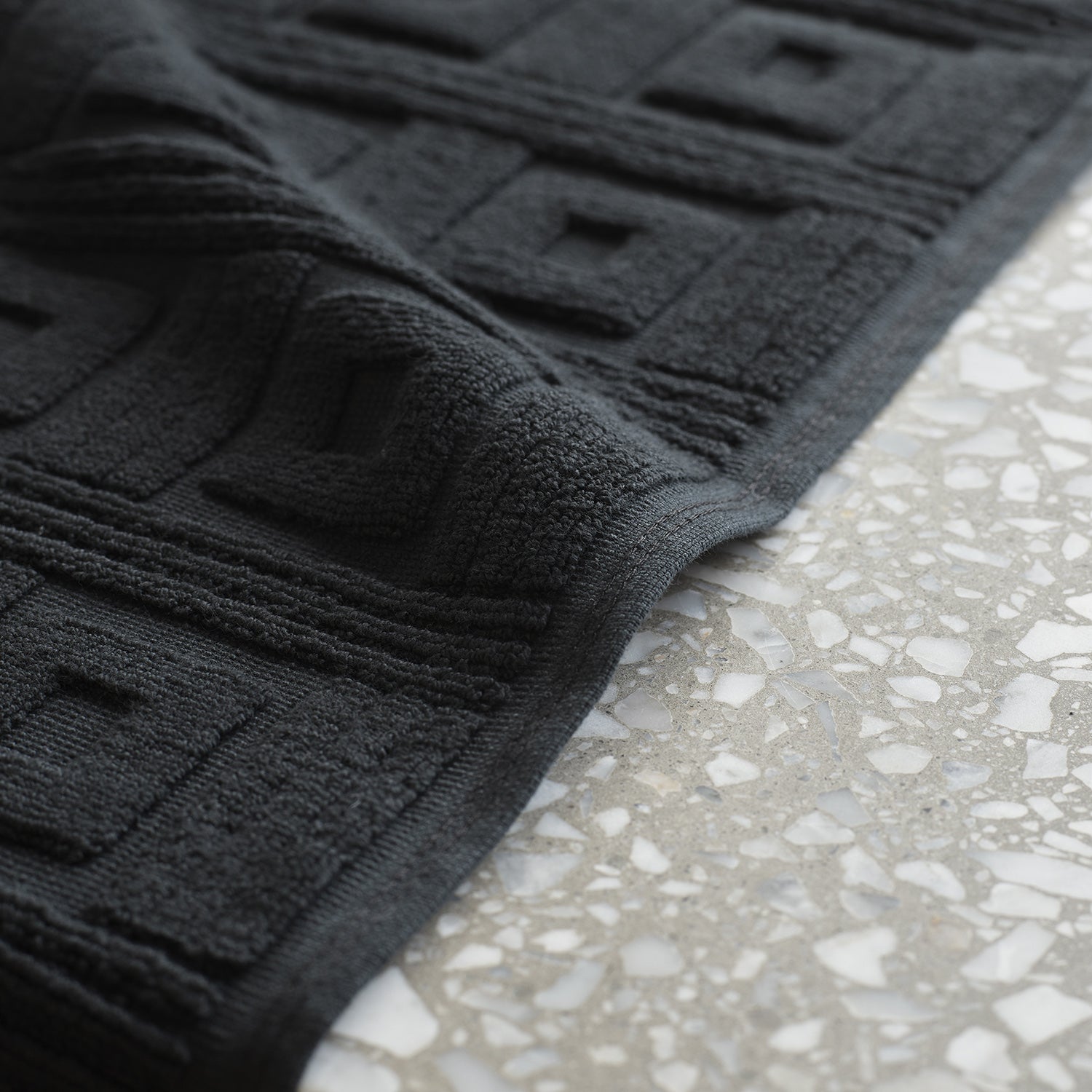 greg natale | astoria towelling collection | black - LC