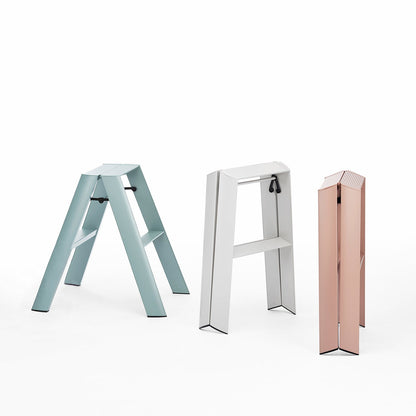 hasegawa | lucano 2 step ladder | crystal grey