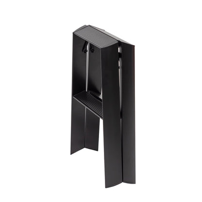 hasegawa | lucano 2 step ladder | black