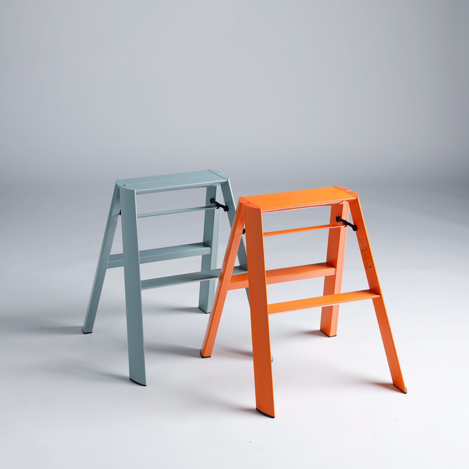 hasegawa | lucano 2 step ladder | orange