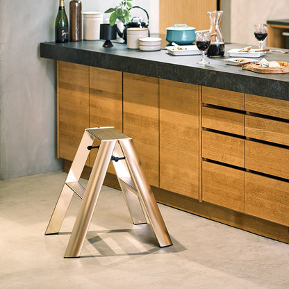 hasegawa | lucano 2 step ladder premium | gold (japan) - LC