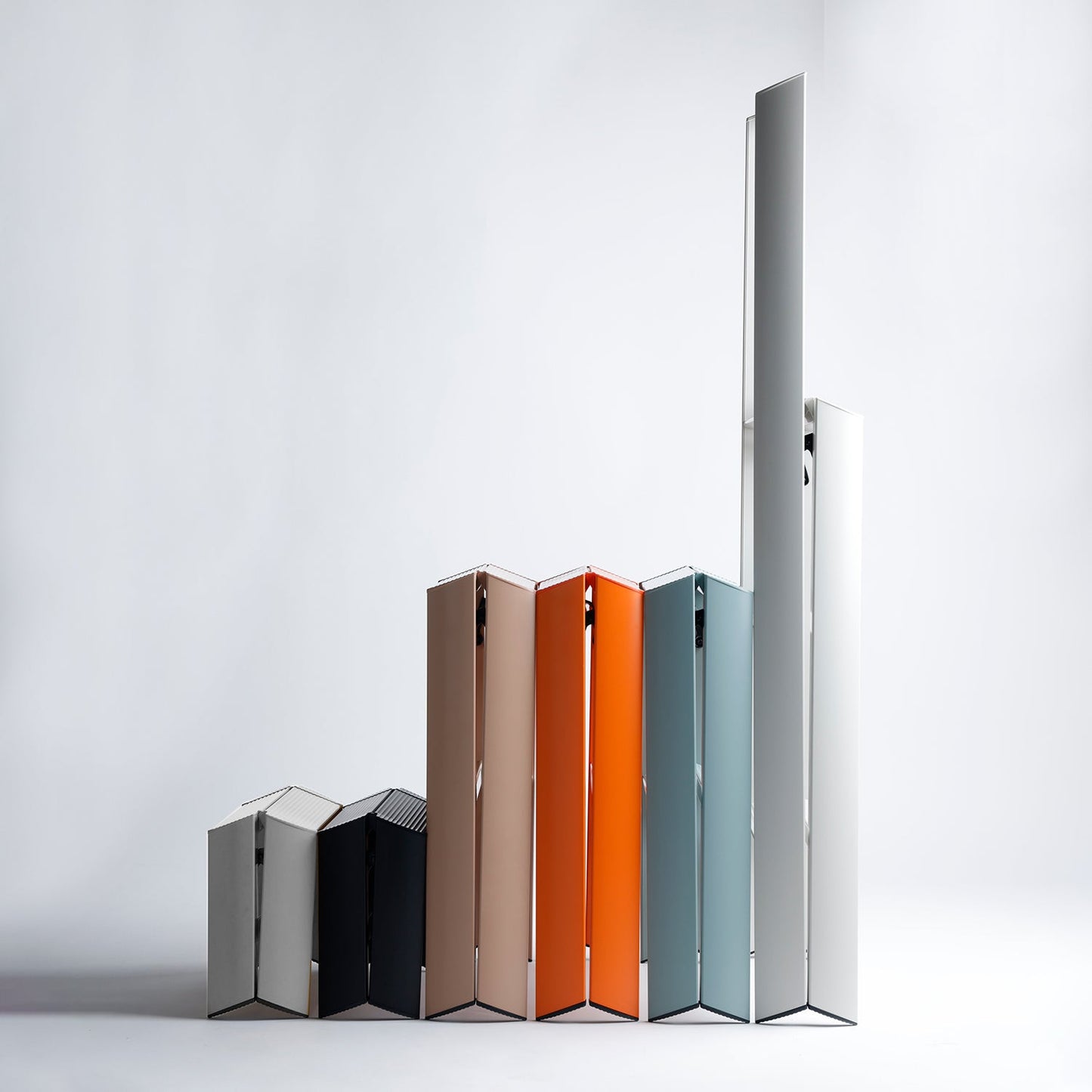 hasegawa | lucano 2 step ladder | orange