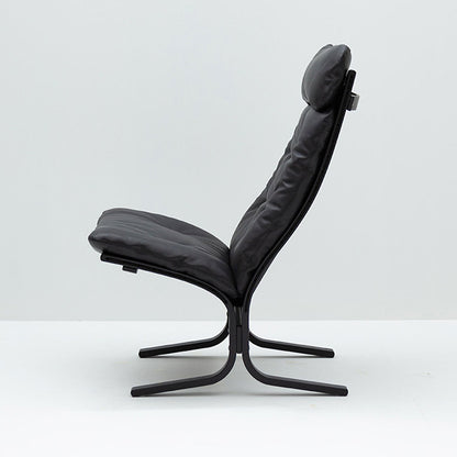 hjelle | siesta classic 300 chair | high back | black oak + hemsen HA19 leather