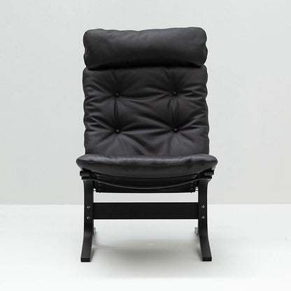 hjelle | siesta classic 300 chair | high back | black oak + hemsen HA19 leather