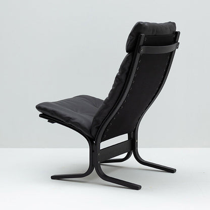 hjelle | siesta classic 300 chair | high back | black oak + hemsen HA19 leather