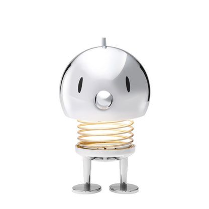 hoptimist | cordless led lamp | chrome large