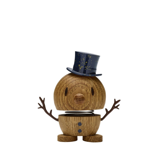 hoptimist | snowman | oak small