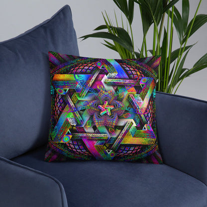 Hyperdimensional Harmonics Pillow