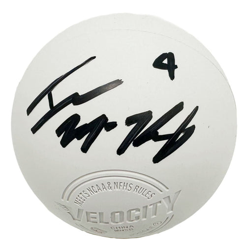 Ian MacKay Signed White Lacrosse Ball Signed Lacrosse Balls TSE Buffalo