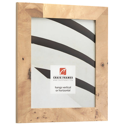 Innovations 1.5", Natural Burl Picture Frame