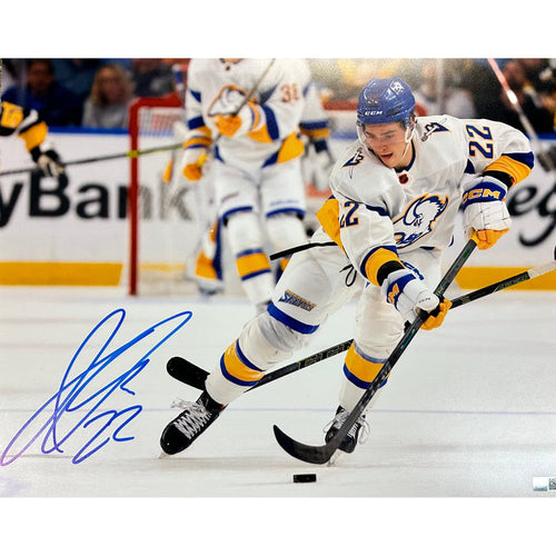 Jack Quinn Reverse Retro Skate Signed 16x20 Photo Signed Hockey Photo TSE Buffalo