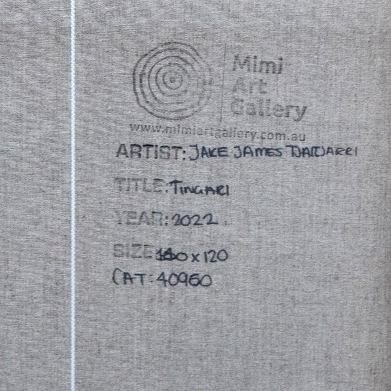 jake james tjapaltjarri | original artwork | tingari - ID40960