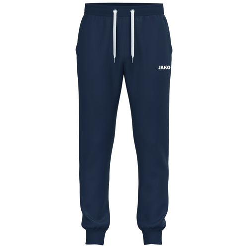 JAKO Jogginghose One Cotton mit Bündchen – Blau (vorne)