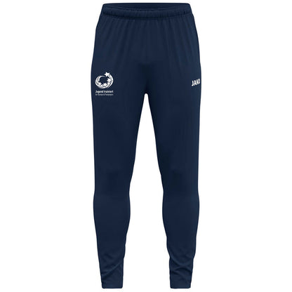 JAKO "Jugend trainiert" Trainingshose Dynamic – Blau (vorne)