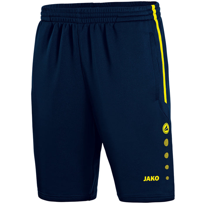 JAKO Trainingsshort Active – Blau (89) (vorne)
