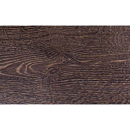 janua | sk 08 butterfly table | charburned washed oak shade bronze + black base 300x110cm