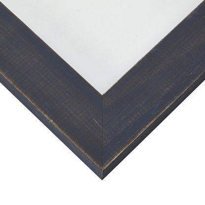 Jasper 1.5", Weathered Blue Picture Frame