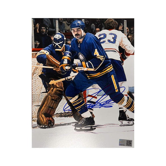 Jerry Korab Signed Sabres Close Up 8x10 Photo Signed Hockey Photo TSE Buffalo