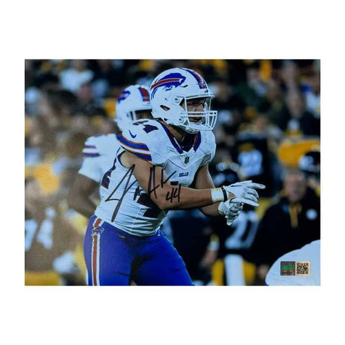 Joe Andreessen Signed Close-up vs Steelers 8x10 Photo Signed Photos TSE Buffalo