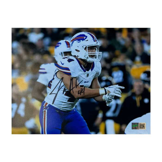 Joe Andreessen Signed Close-up vs Steelers 8x10 Photo Signed Photos TSE Buffalo