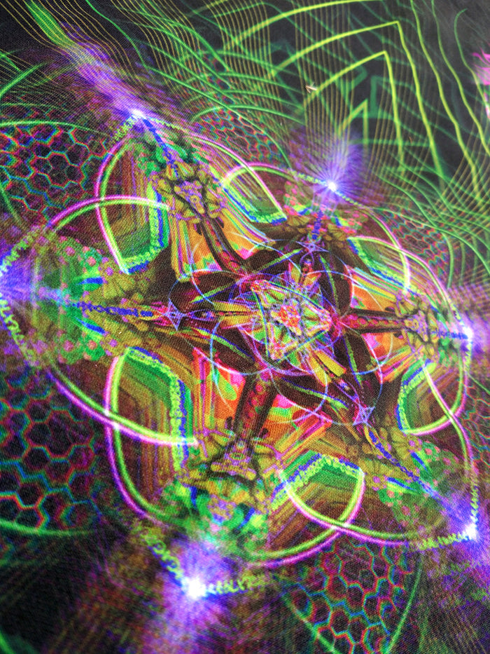 Large Lycra Tapestry / Backdrop of Bio Furnace