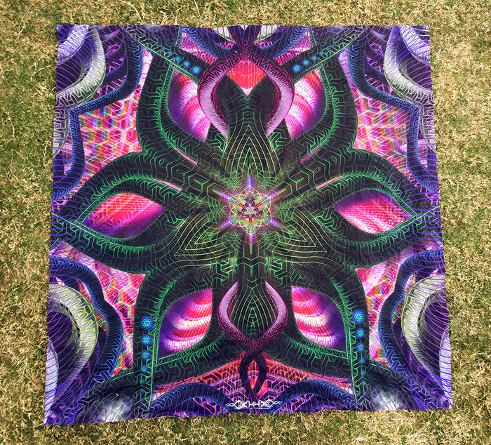 Large Lycra Tapestry / Backdrop of Bio Furnace