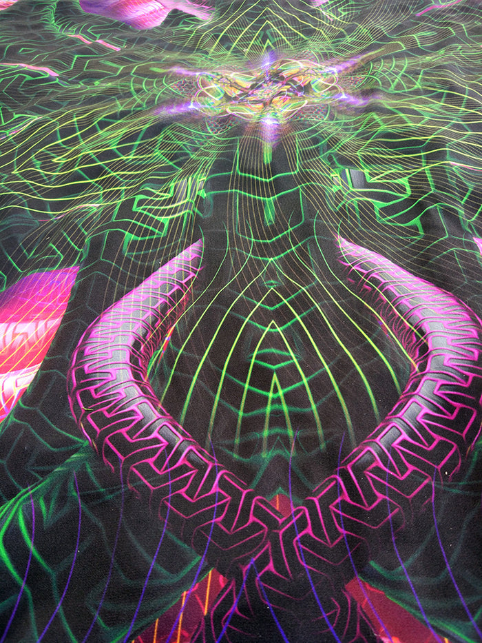 Large Lycra Tapestry / Backdrop of Bio Furnace