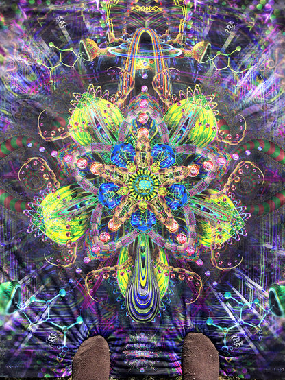Large Lycra Tapestry / Backdrop of Spagyric Spirit