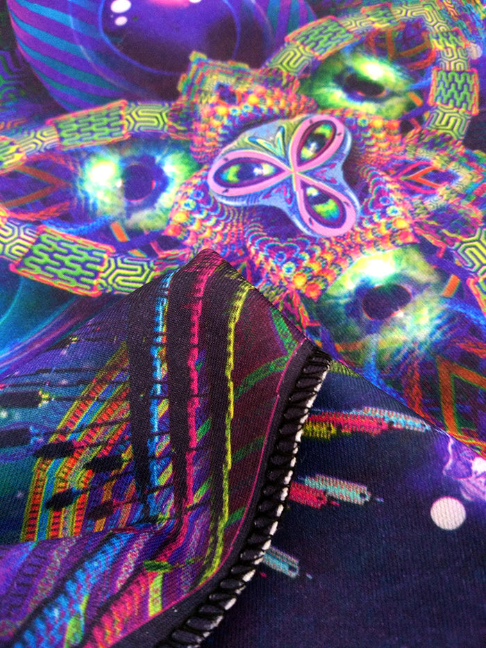 Lycra Tapestry / Backdrop of "Cerebral Bloom"