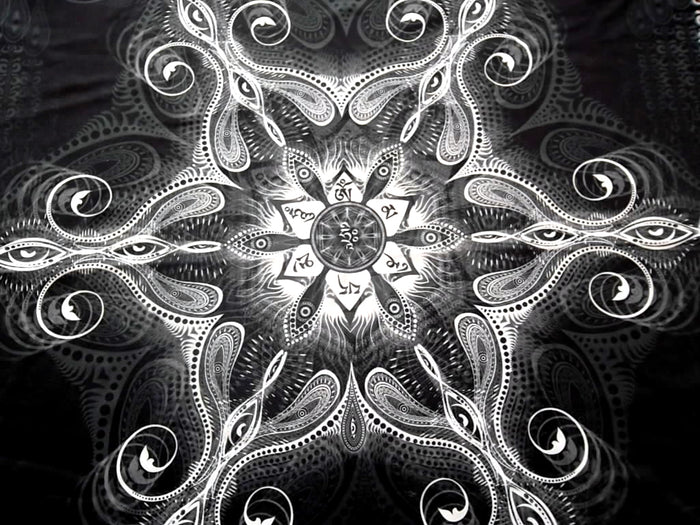 Lycra Tapestry of "Vajra Mandala"
