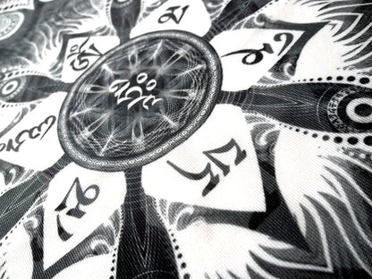 Lycra Tapestry of "Vajra Mandala"