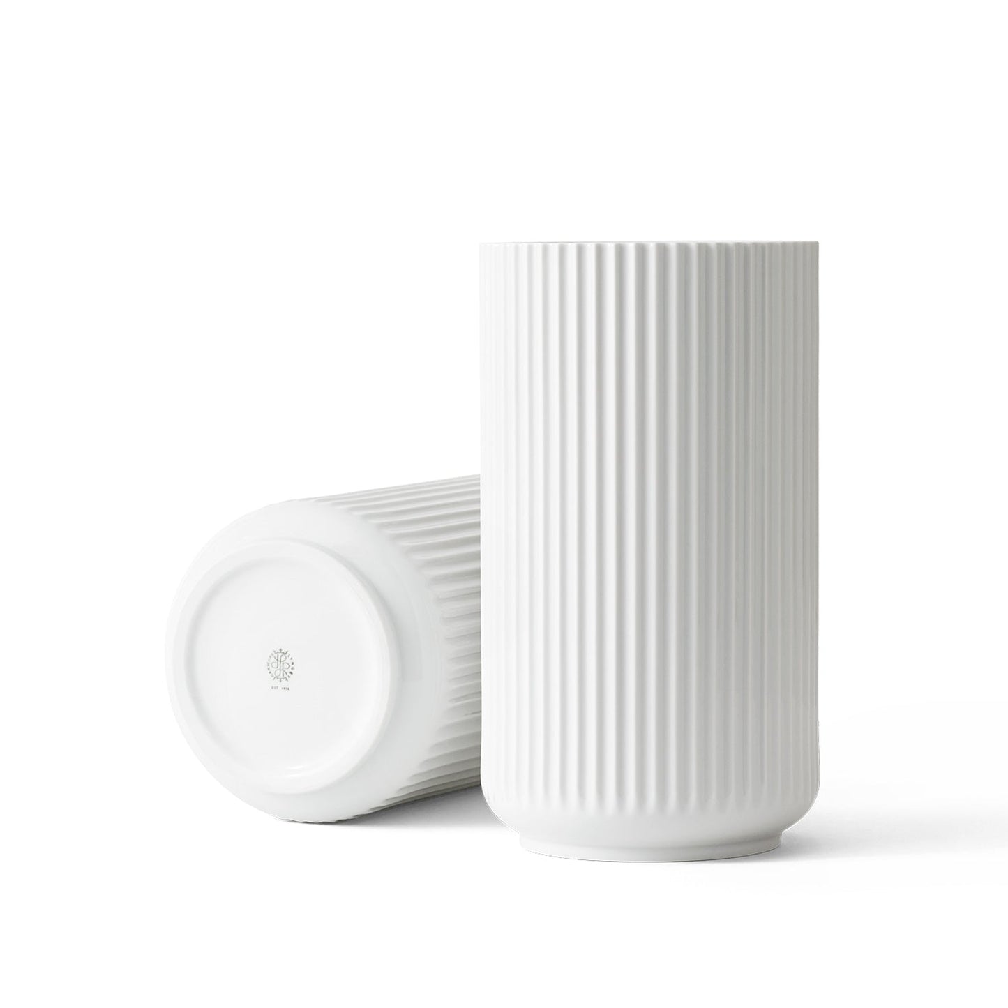 lyngby | porcelain vase 31cm | white - LC