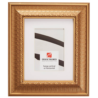 Maximus 2.625", Matted Roman Gold Picture Frame